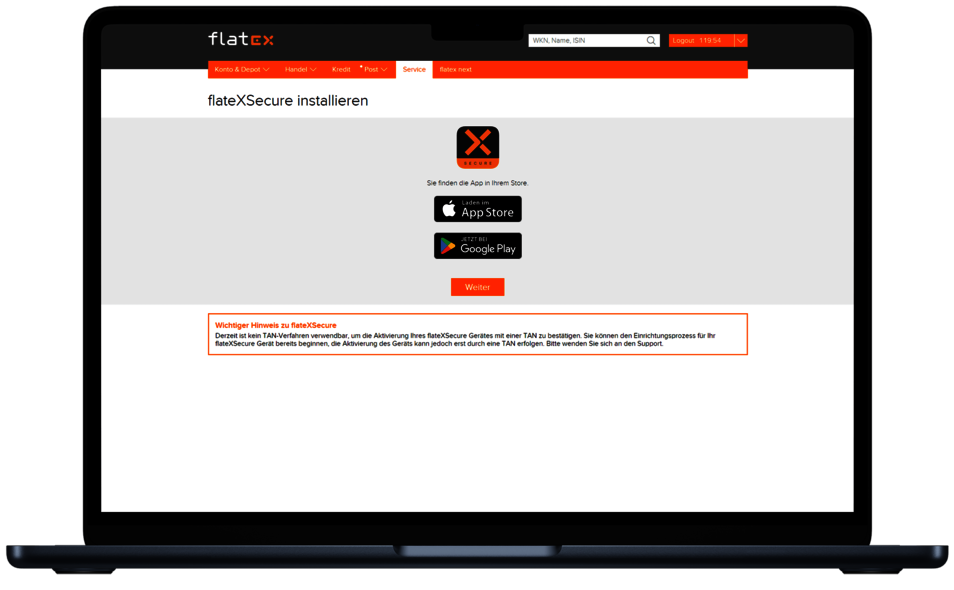 Herunterladen der App Herunterladen der App