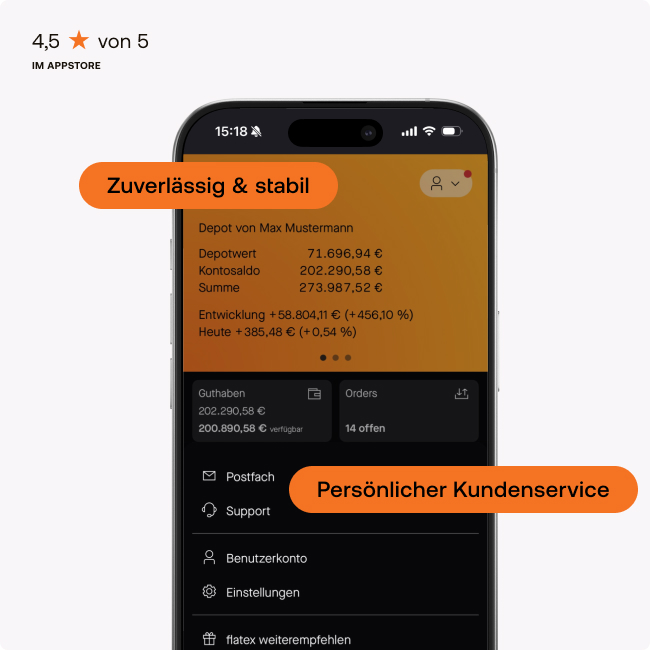 Stabil und geschulter Kundenservice