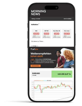 Ansicht flatex Morning Newsletter